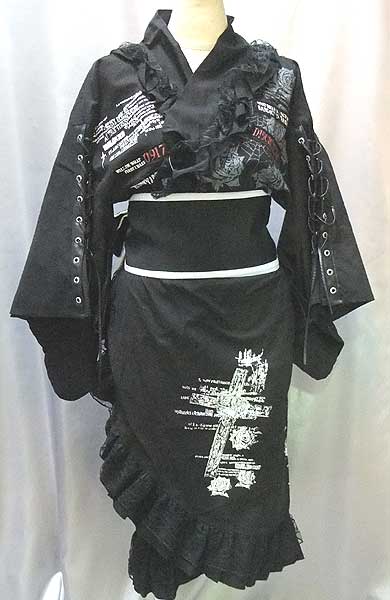 【美品】MAD PUNKS マッドパンクス 浴衣セット MAD マッド パンクファッション